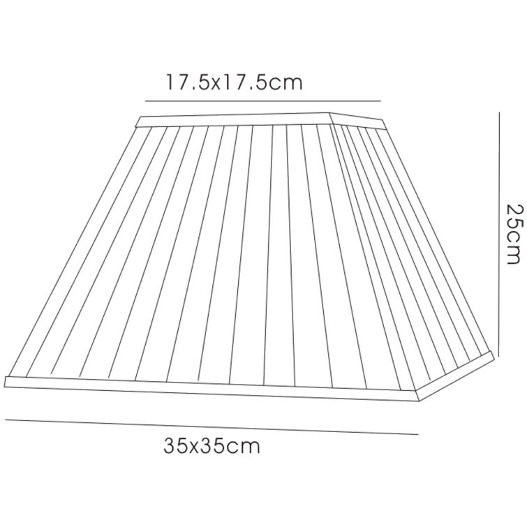 Diyas 25cm H Empire Lamp Shade Wayfair.co.uk